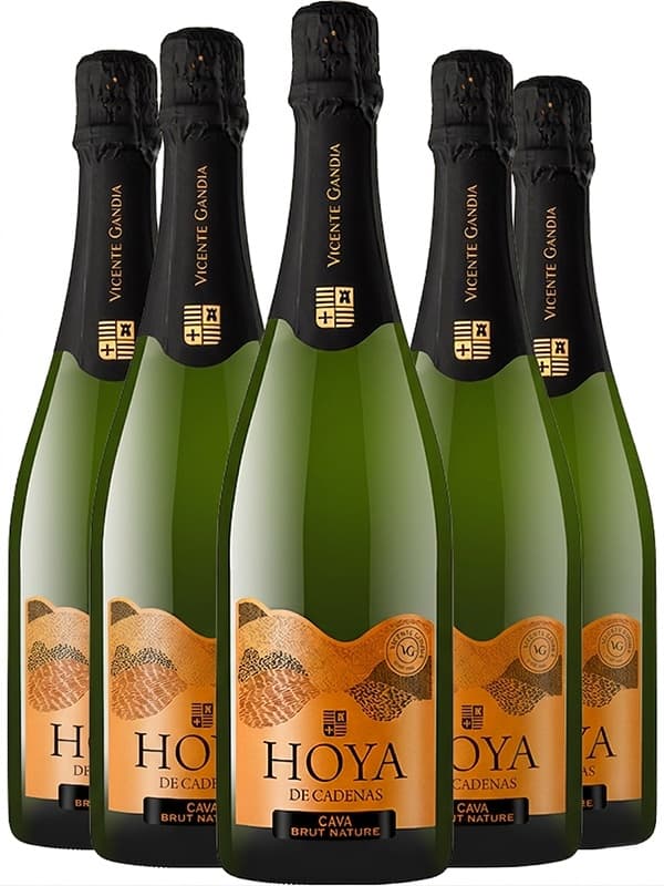Hoya de Cadenas Cava "Nature" біле брют натур 6*